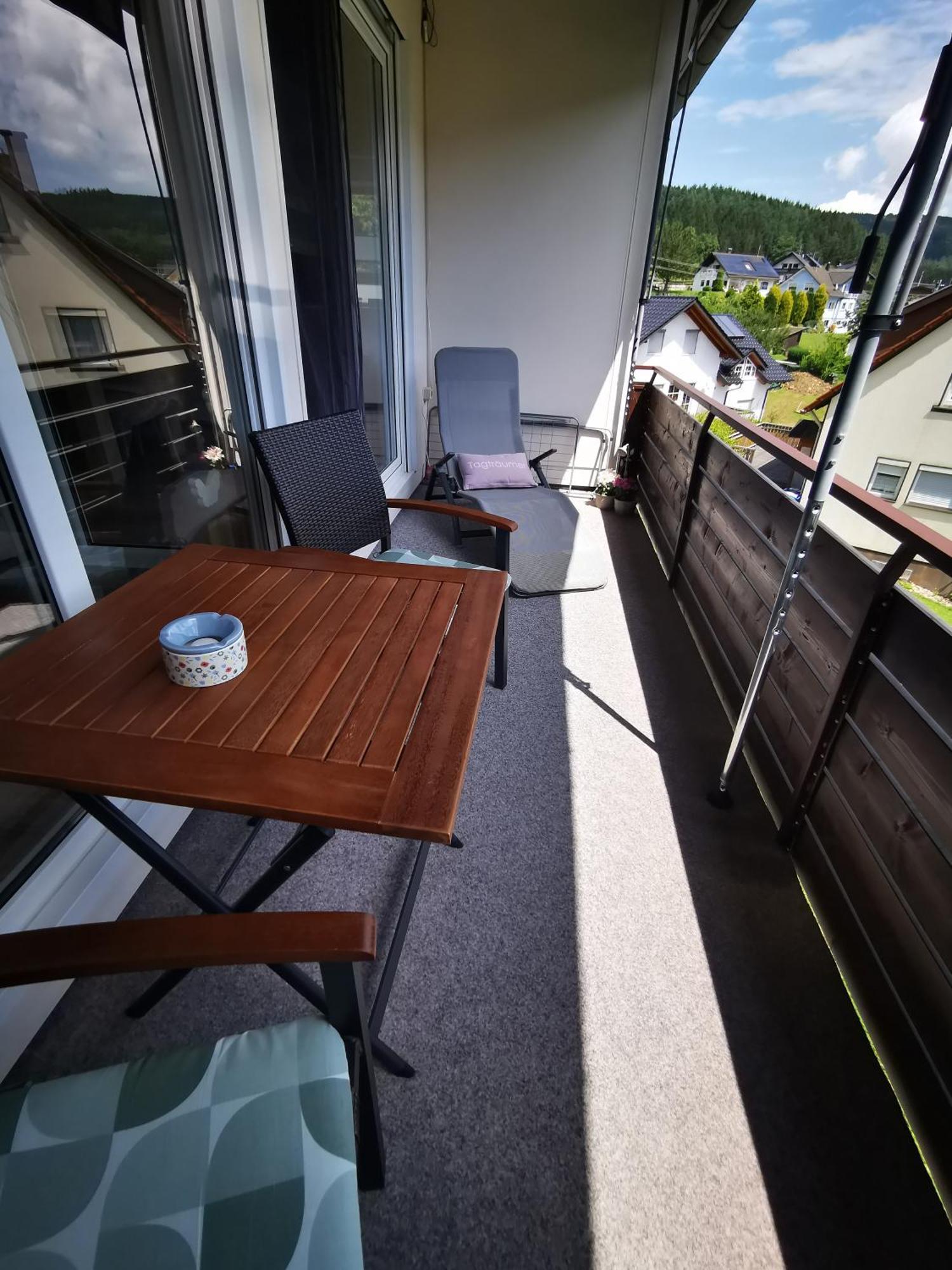 Ferienwohnung Blick Rappenstein Hausen am Tann ภายนอก รูปภาพ