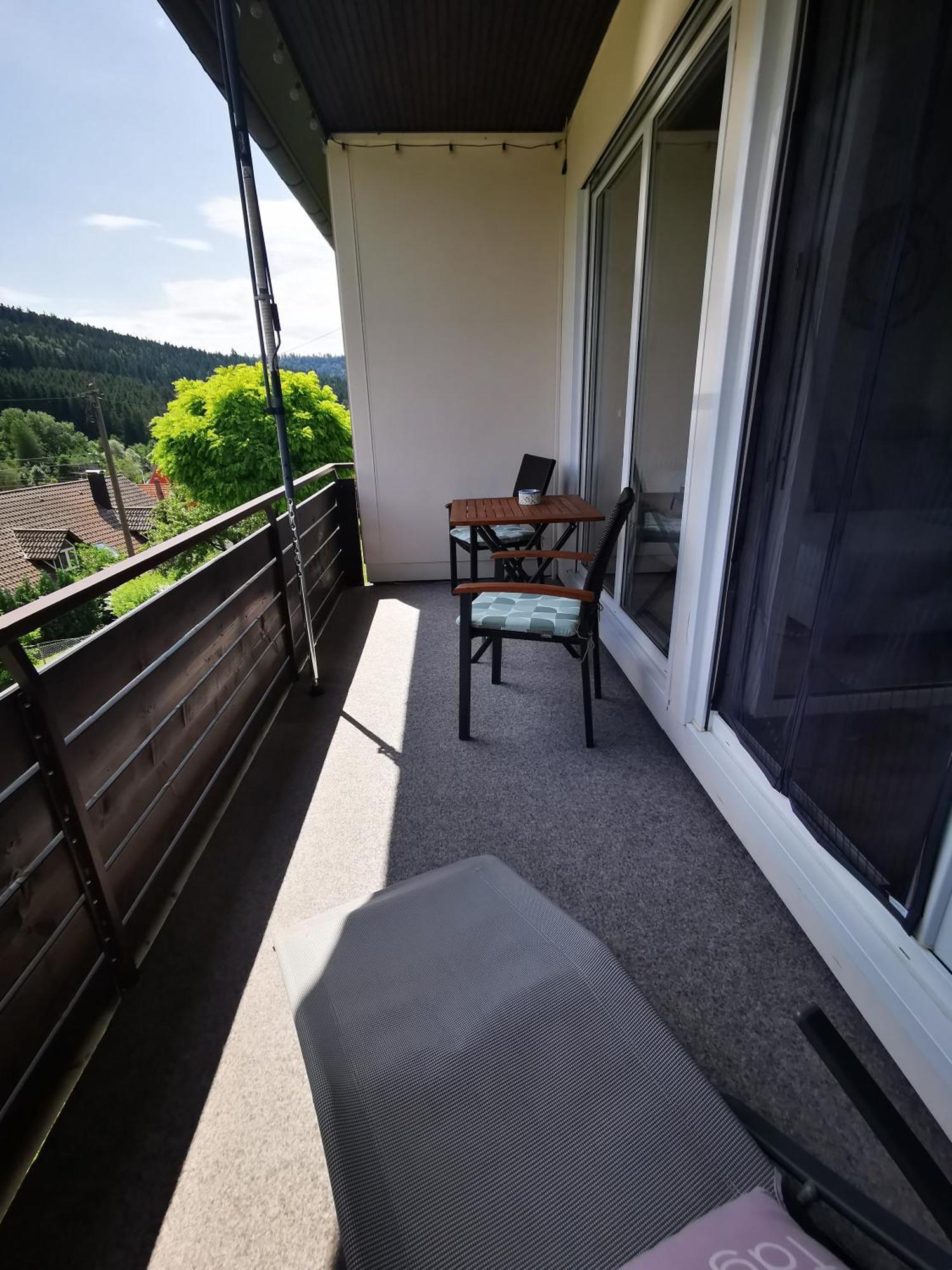 Ferienwohnung Blick Rappenstein Hausen am Tann ภายนอก รูปภาพ