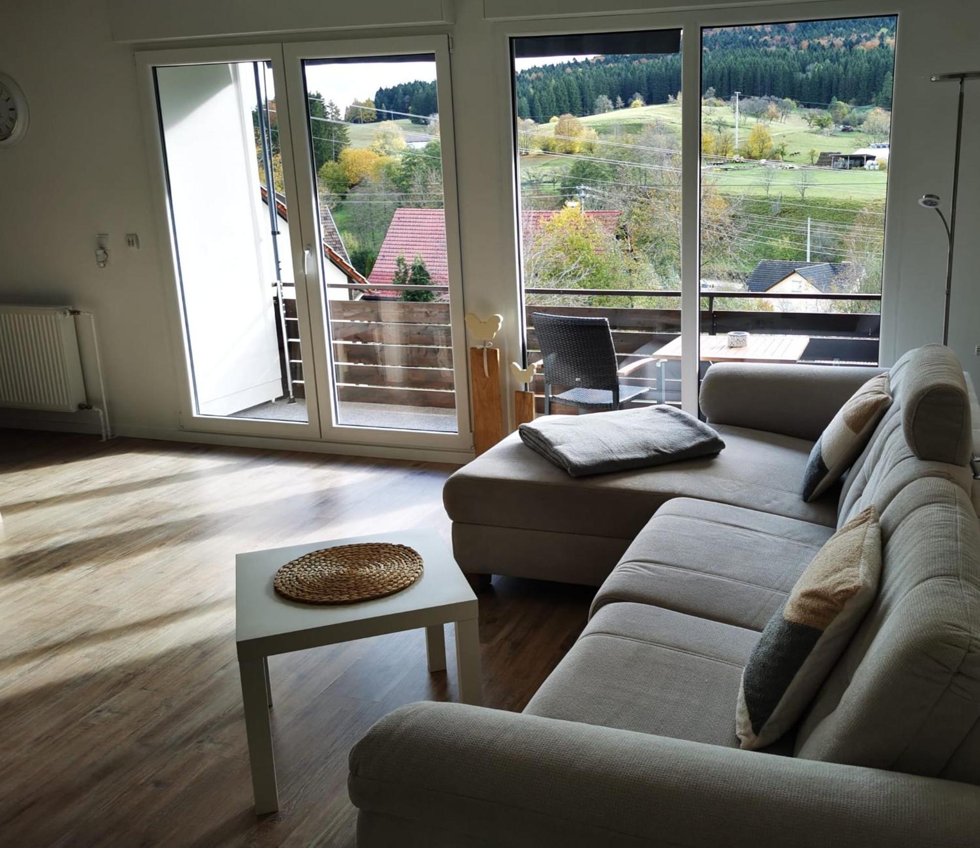 Ferienwohnung Blick Rappenstein Hausen am Tann ภายนอก รูปภาพ